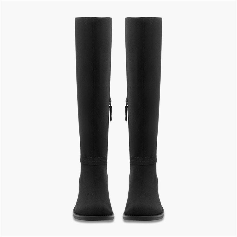 Clarks Womens Chamberly D-Fit Hi Boots Black - Image 4