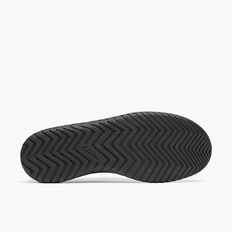 Clarks Mens Relax Life G-Fit Shoes Black - Image 2
