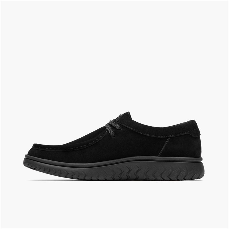 Clarks Mens Relax Life G-Fit Shoes Black - Image 5