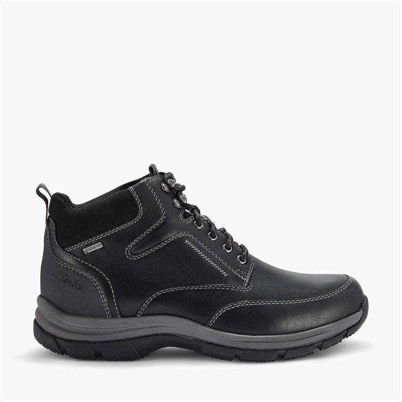 Clarks Mens Spypath Hi GTX G-Fit Boots Black