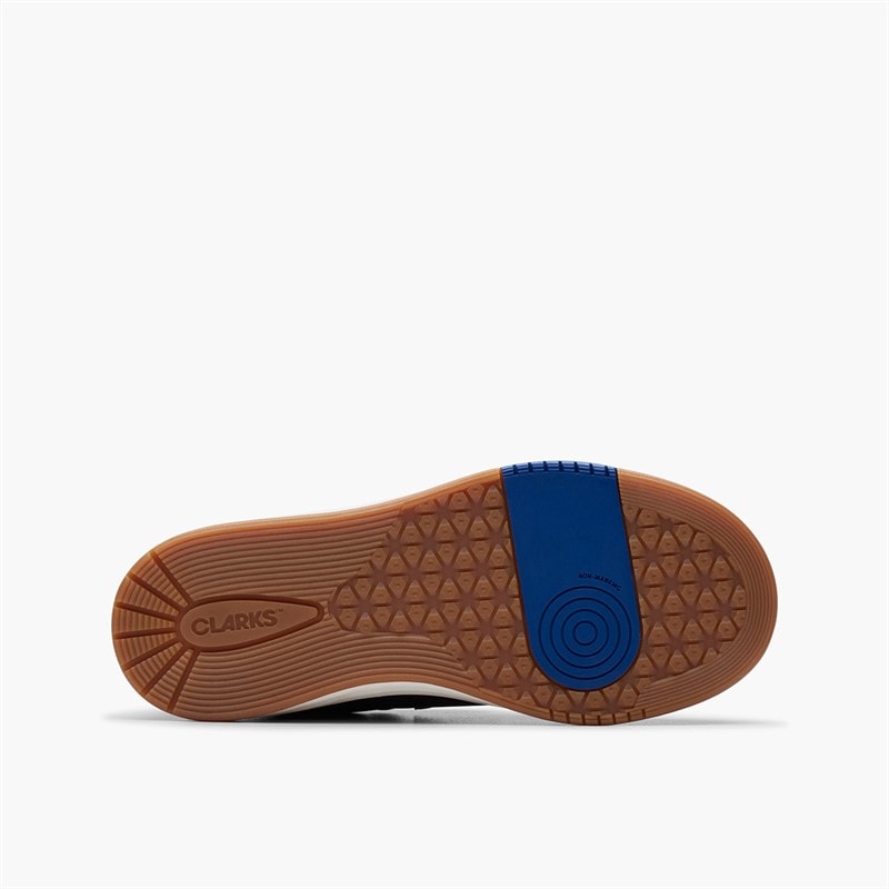 Clarks Boys Urban Solo G-Fit Trainers Navy - Image 2