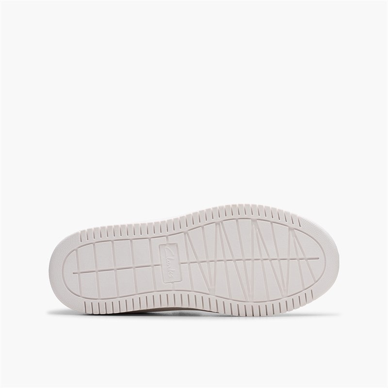 Clarks Kids Barley Step G-Fit Trainers White - Image 2