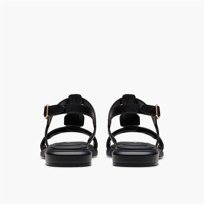 Clarks Womens Ariany D-Fit Sling Back Sandals Black - Image 3