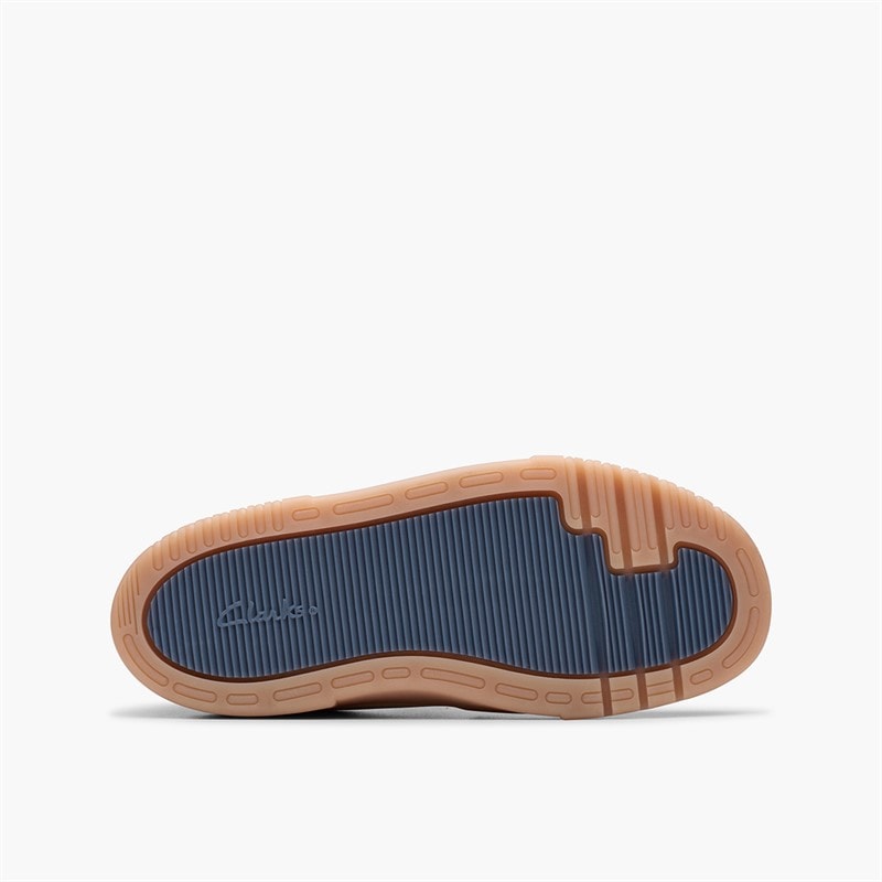 Clarks Girls Olo Vibe F-Fit Trainers White/Pink - Image 2