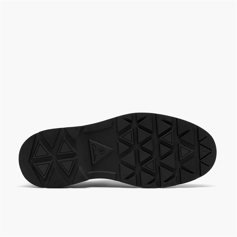 Clarks Mens Badbury G-Fit Shoes Black - Image 2