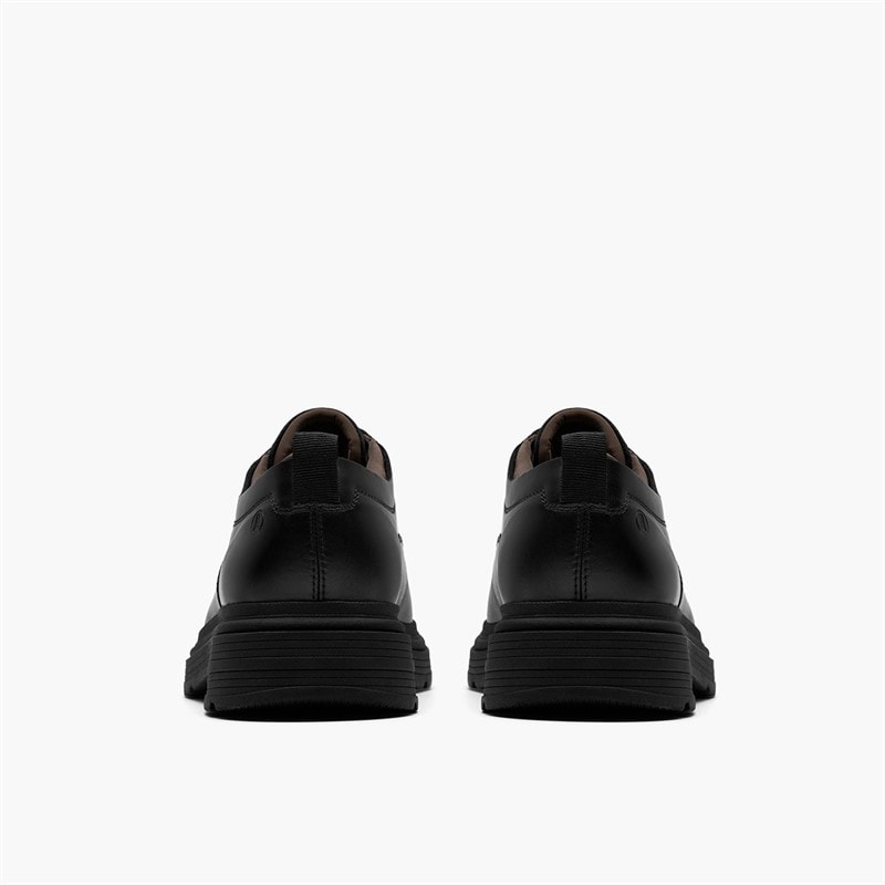 Clarks Mens Badbury G-Fit Shoes Black - Image 3
