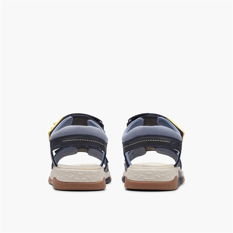 Clarks Boys Spiney Step G-Fit Sandals Navy - Image 3