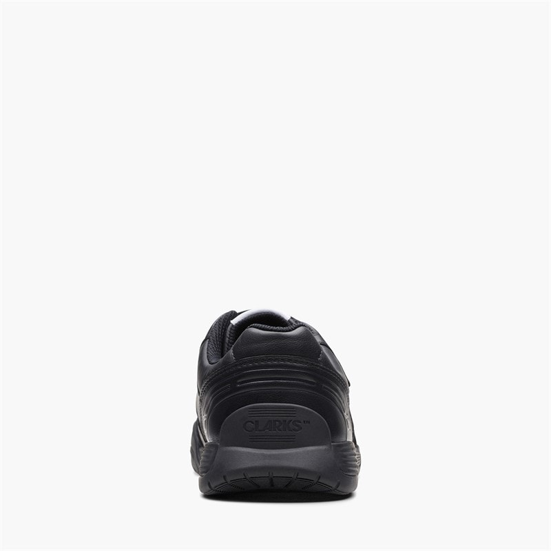 Clarks Junior Cisa Star Orb F-Fit Shoes Black - Image 3