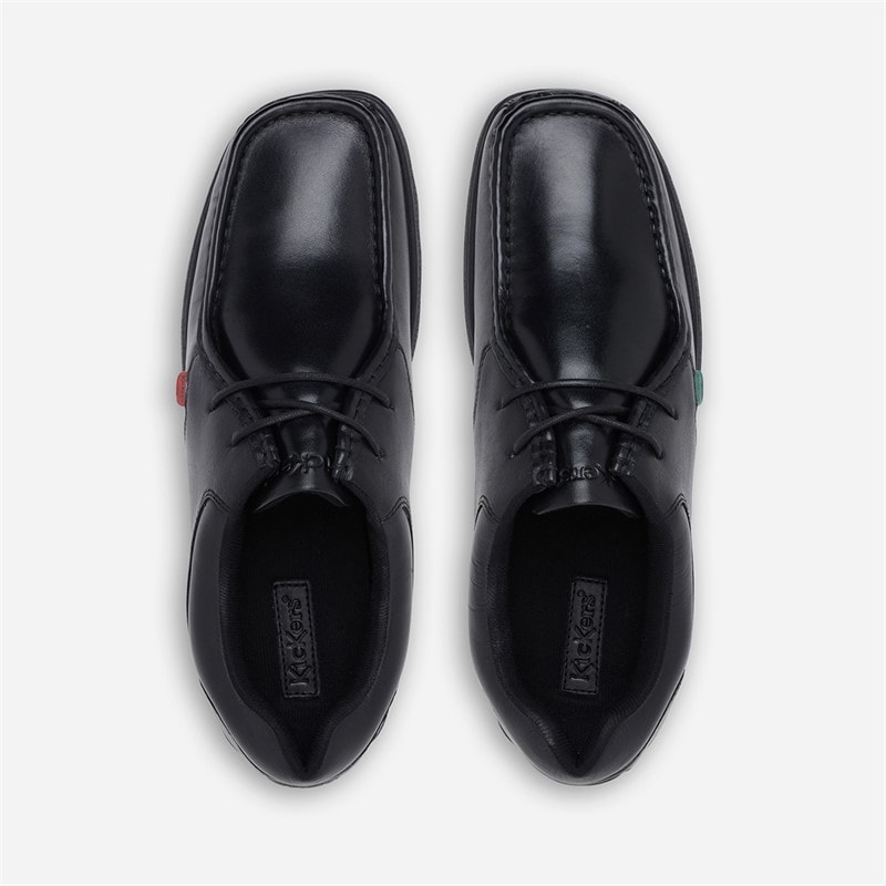Kickers Mens Fragma Lace Shoes Black - Image 3