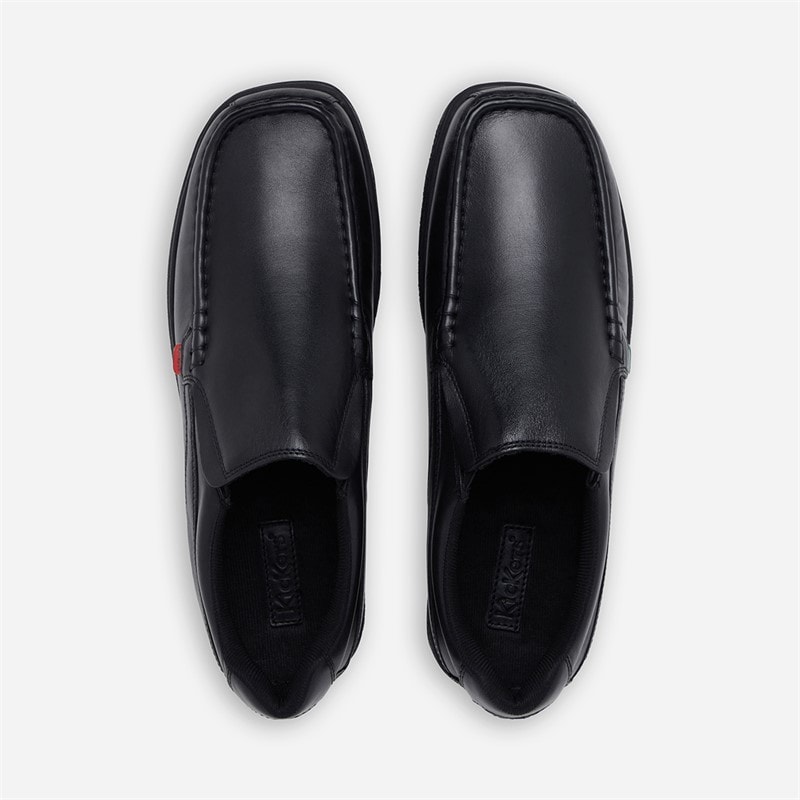 Kickers Mens Fragma Slip Shoes Black - Image 3
