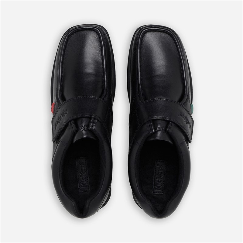 Kickers Mens Fragma Strap Shoes Black - Image 3