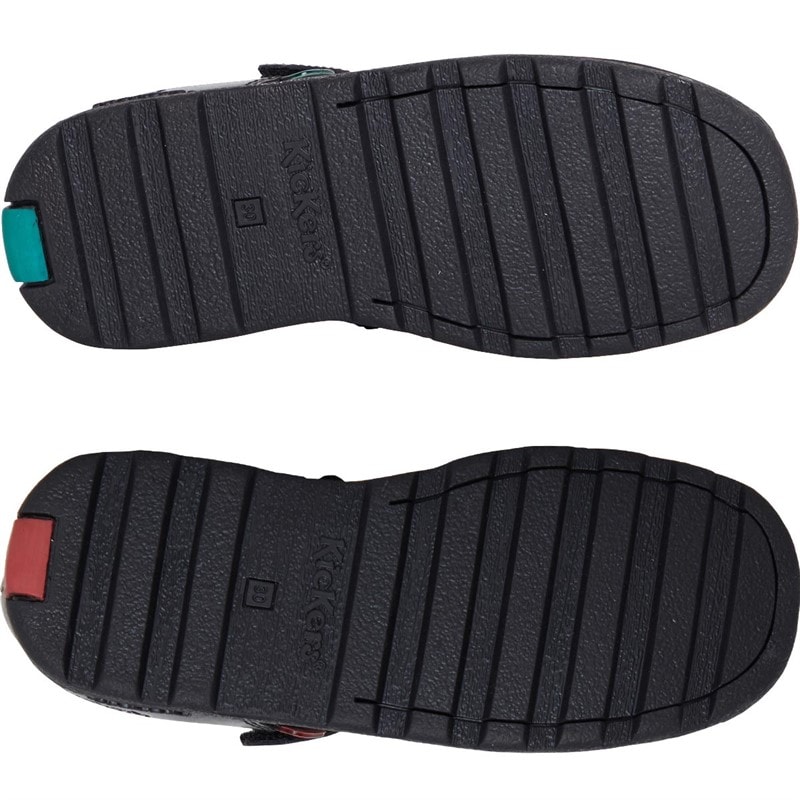 Kickers Infant Girls Fragma Pop Shoes Black - Image 2