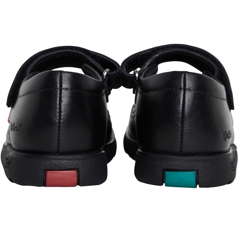Kickers Infant Girls Fragma Pop Shoes Black - Image 3