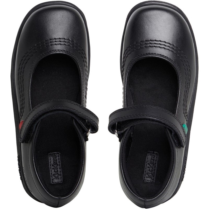 Kickers Infant Girls Fragma Pop Shoes Black - Image 4