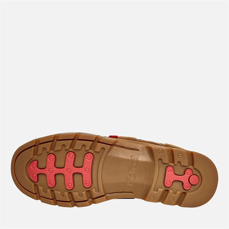 Kickers Lennon Boat Shoes Tan - Image 2