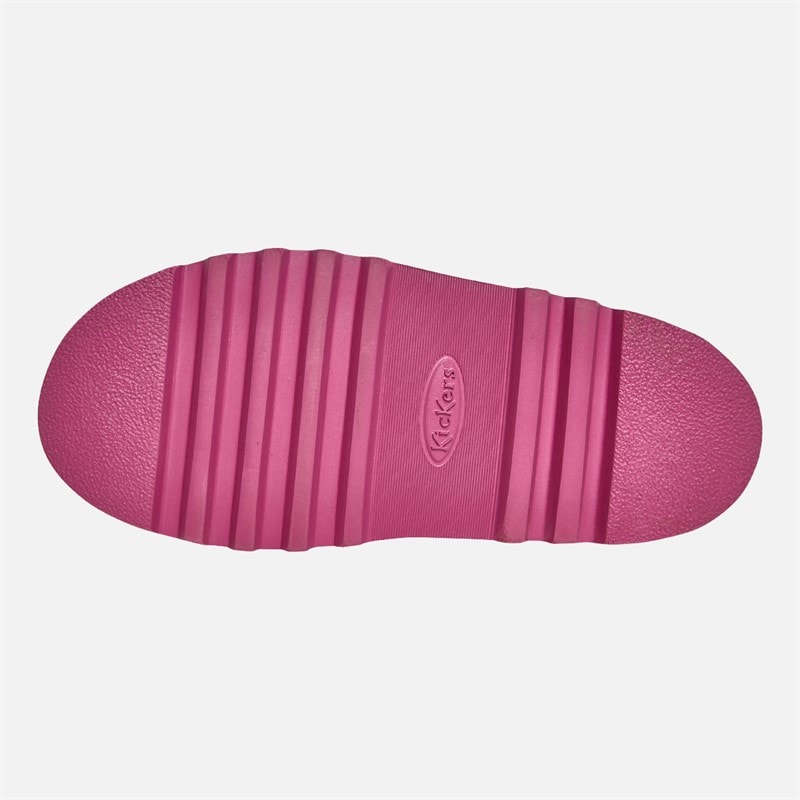 Kickers Womens Knox Lo Buckle Platform Sandals Pink - Image 3