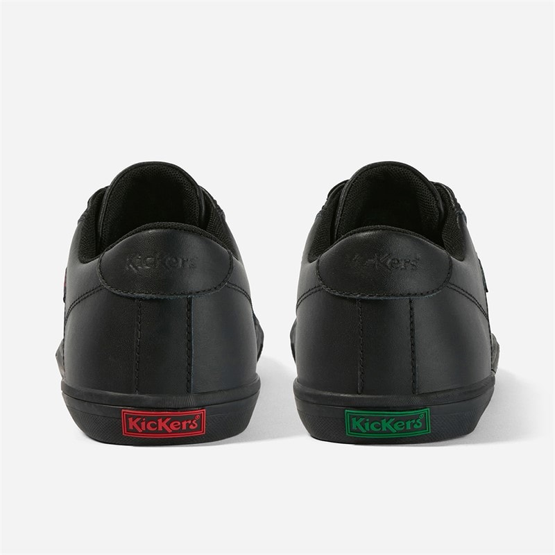 Kickers Junior Boys Kody Lo Pumps Black - Image 4