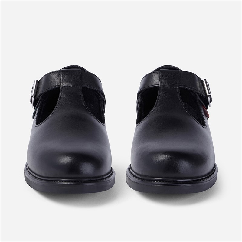 Kickers Junior Girls Lach T-Bar Shoes Black - Image 5