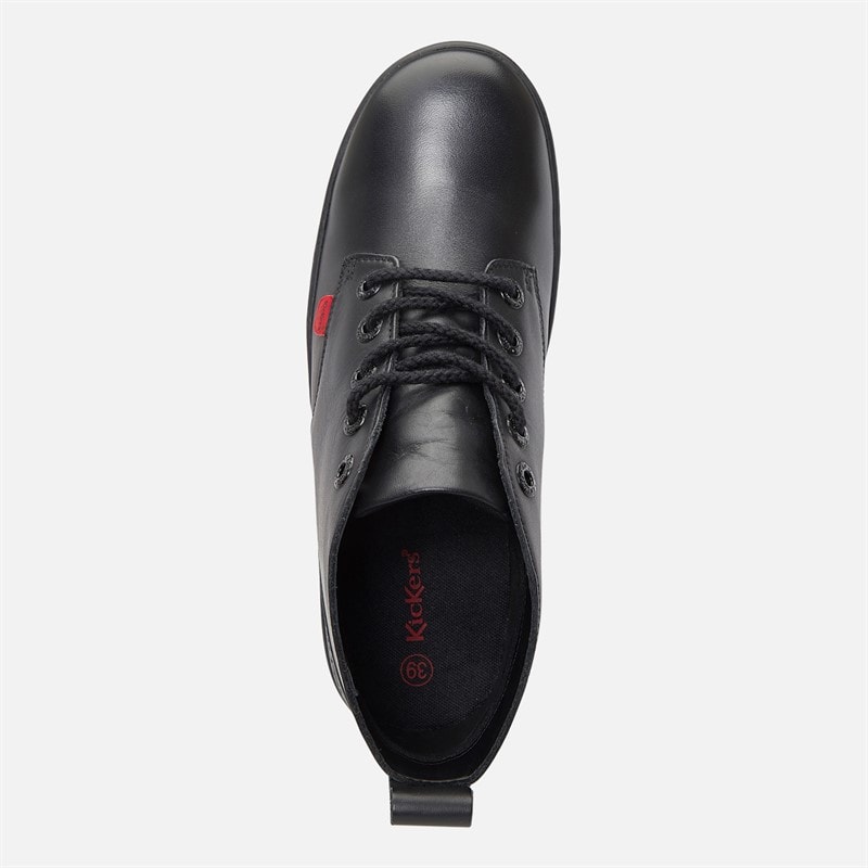 Kickers Junior Boys Disley Boots Black - Image 4