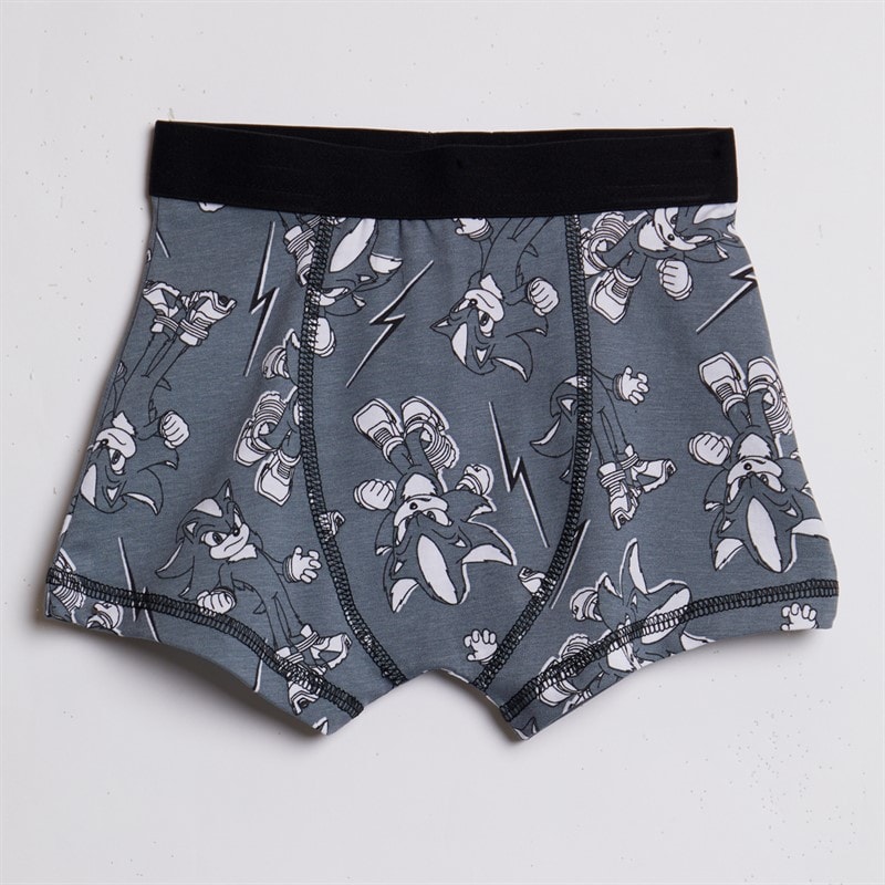 Sonic Boys Five Pack Boxer Trunks Multi - Image 2