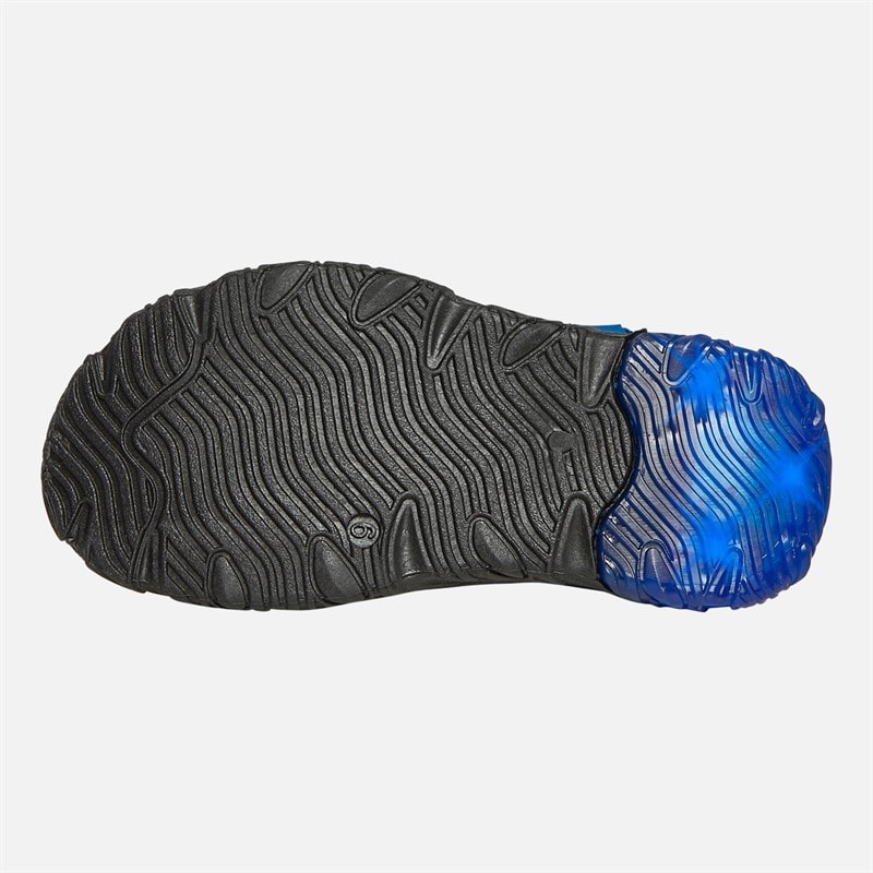 Sonic Boys Light Up Sports Sandals Blue - Image 3