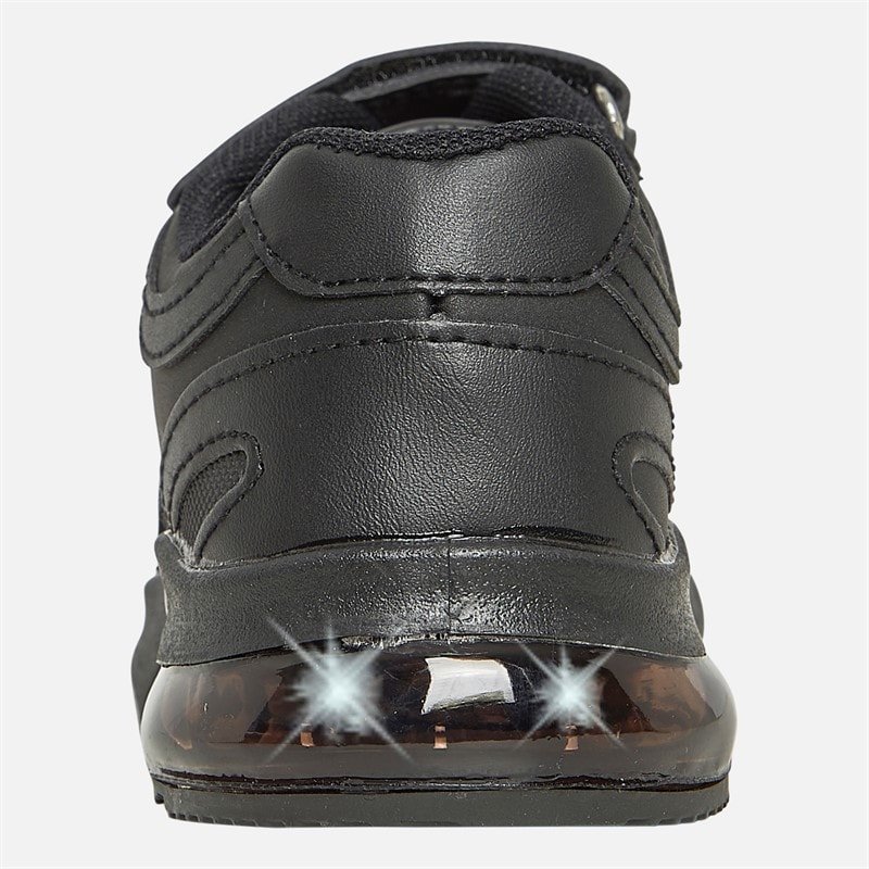 Sonic Boys Light Up School Trainers Black - Image 3