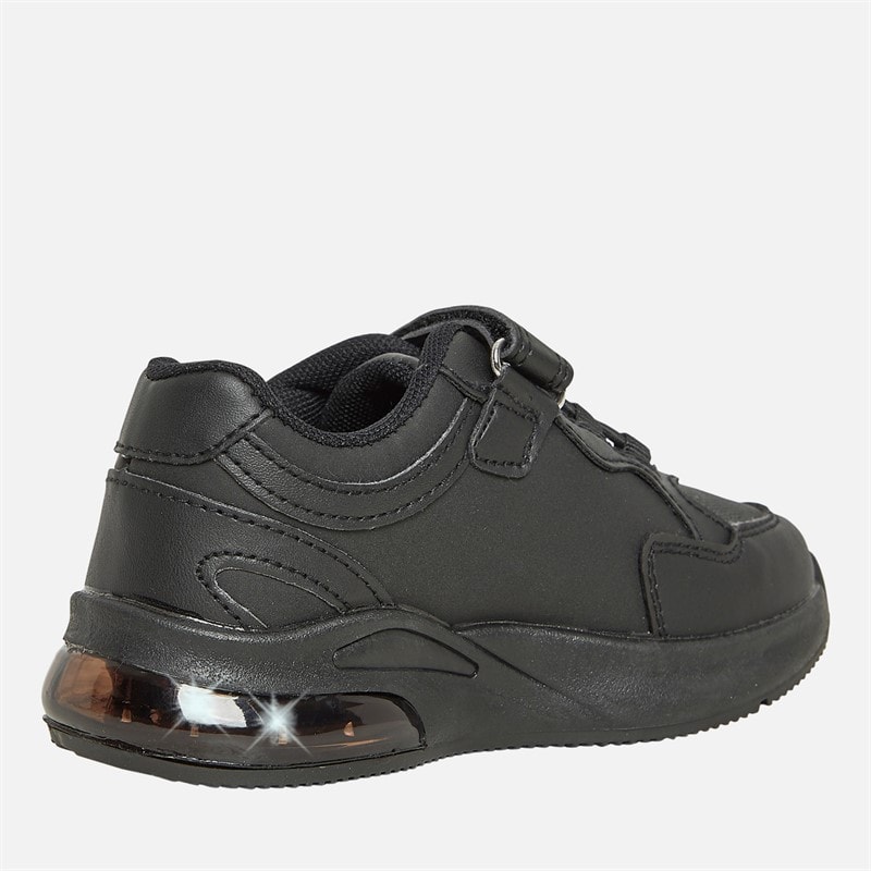 Sonic Boys Light Up School Trainers Black - Image 5