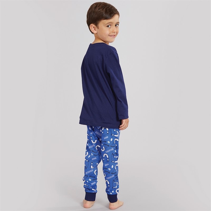 Sonic Boys Pyjama Set Blue - Image 2