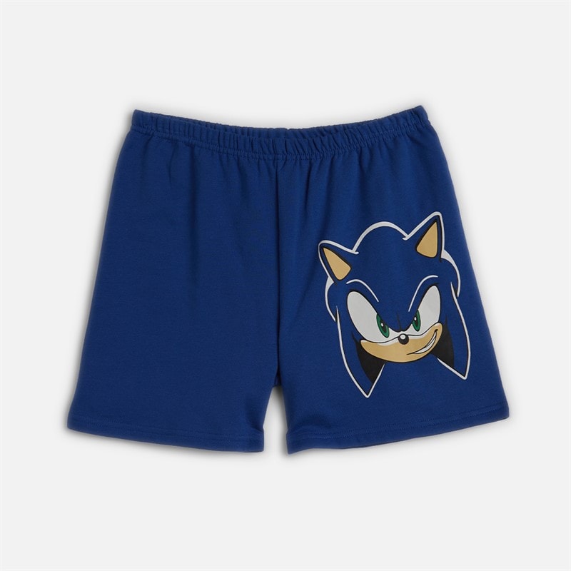 Sonic Boys T-Shirt And Shorts Set White/ Colbalt White/Colbalt - Image 3