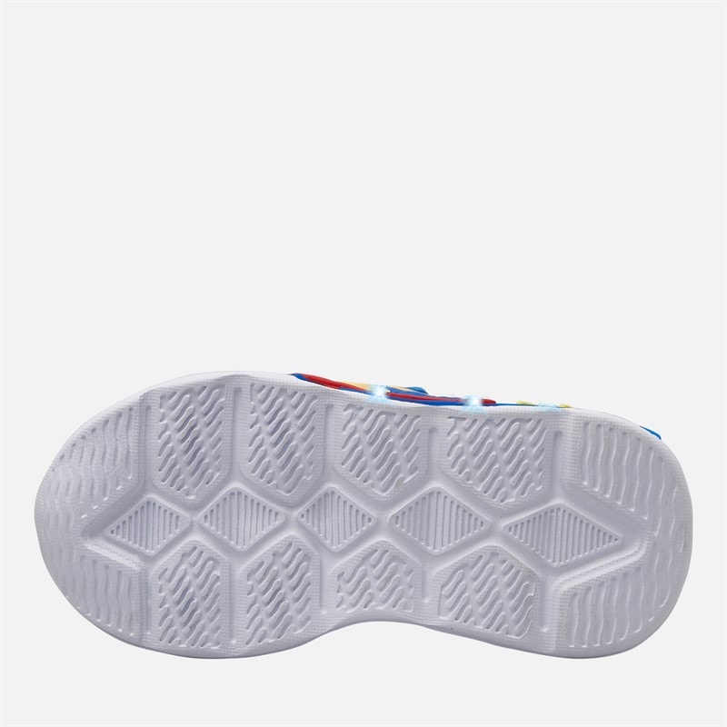 Sonic Infant Boys Light Up Trainers Blue - Image 2
