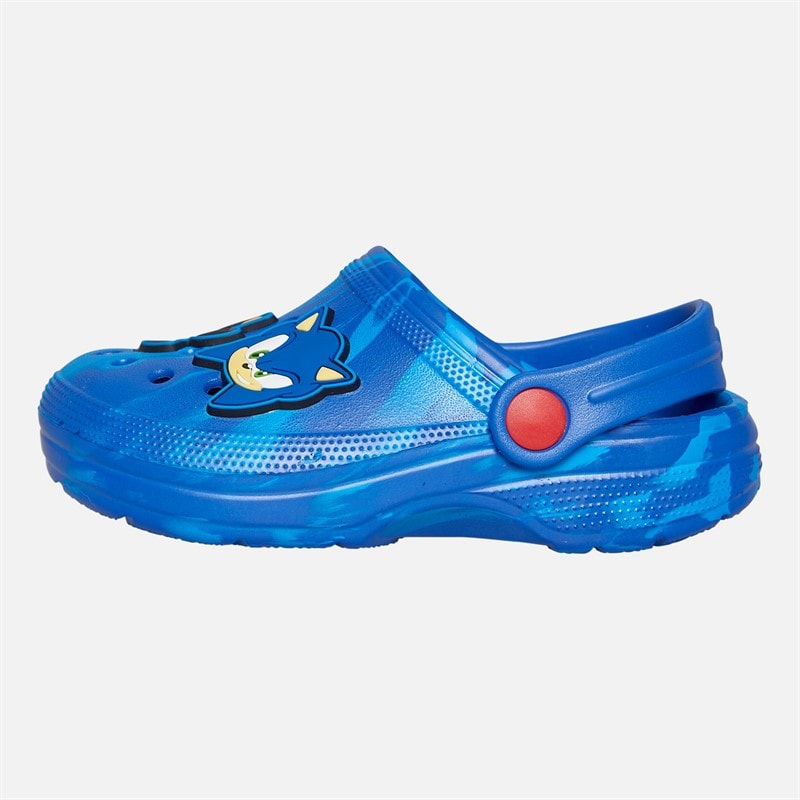 Sonic Boys Kapil Clogs Blue/Multi - Image 2