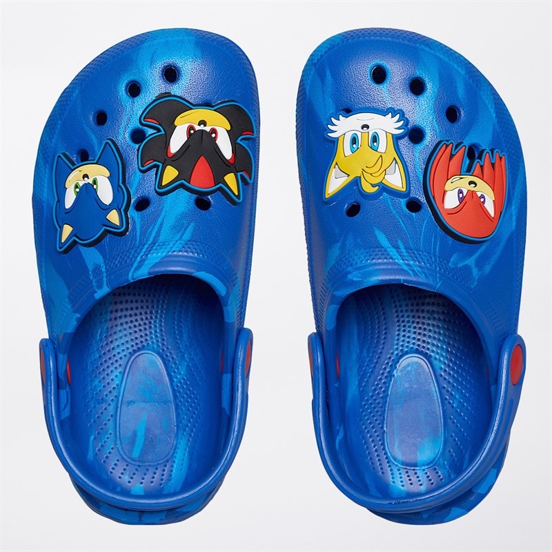 Sonic Boys Kapil Clogs Blue/Multi - Image 5