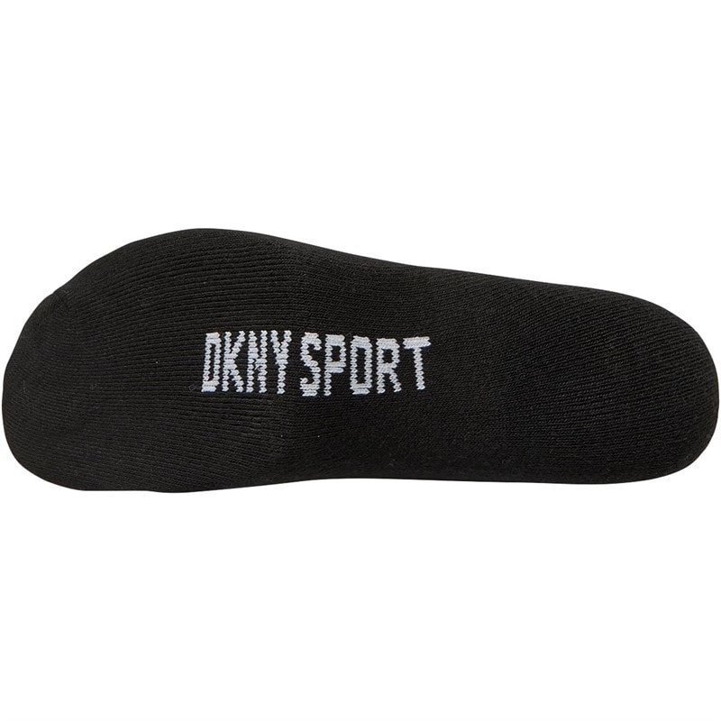 DKNY Mens Radde Three Pack Crew Socks Black - Image 2