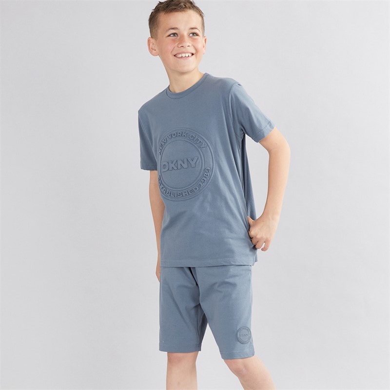 DKNY Boys T-Shirt And Shorts Set Blue