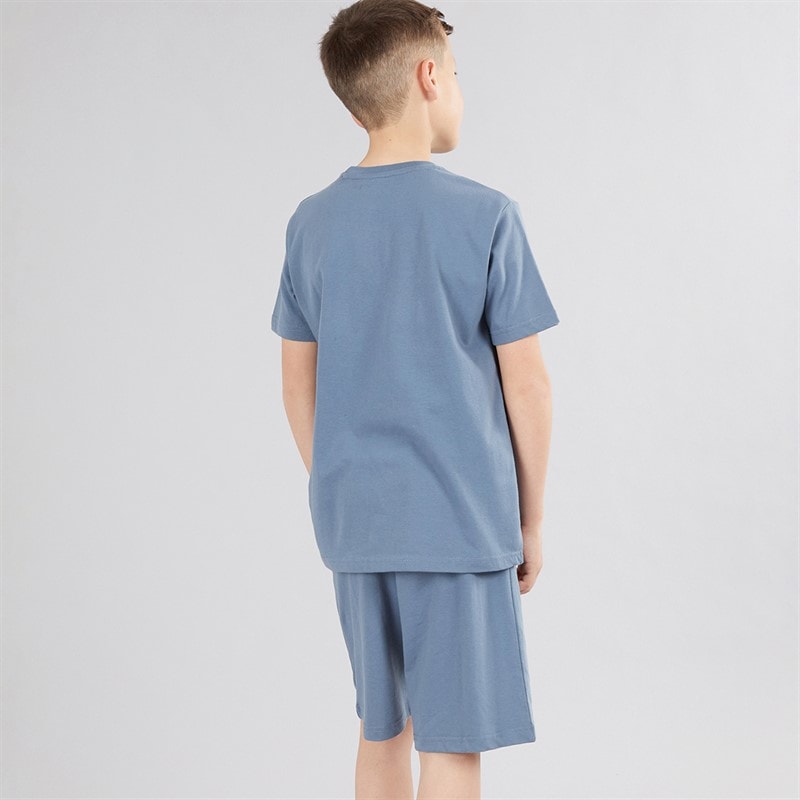 DKNY Boys T-Shirt And Shorts Set Blue - Image 2