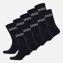 DKNY Mens Radde Ten Pack Crew Socks Black