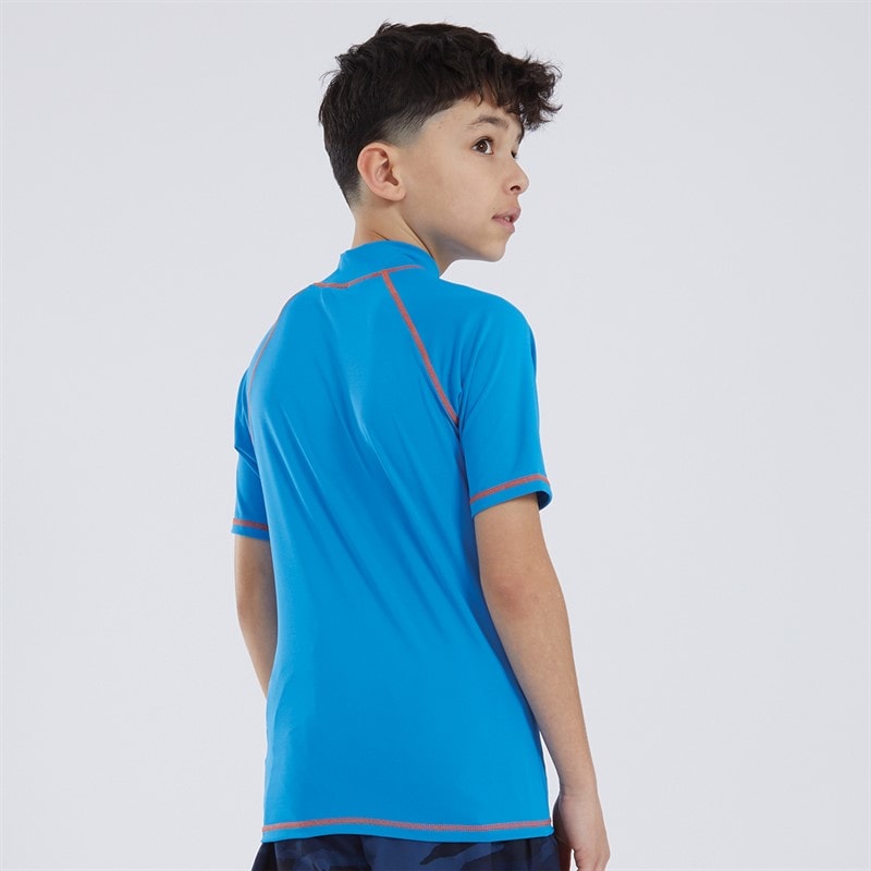 Kangaroo Poo Boys Rash Vest Royal/Navy - Image 2