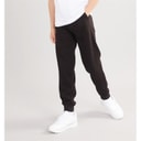 Kangaroo Poo Boys Slim Fit Cuffed Fleece Jog Pants Black