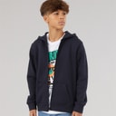 Kangaroo Poo Boys Zip-Through Hoodie Navy