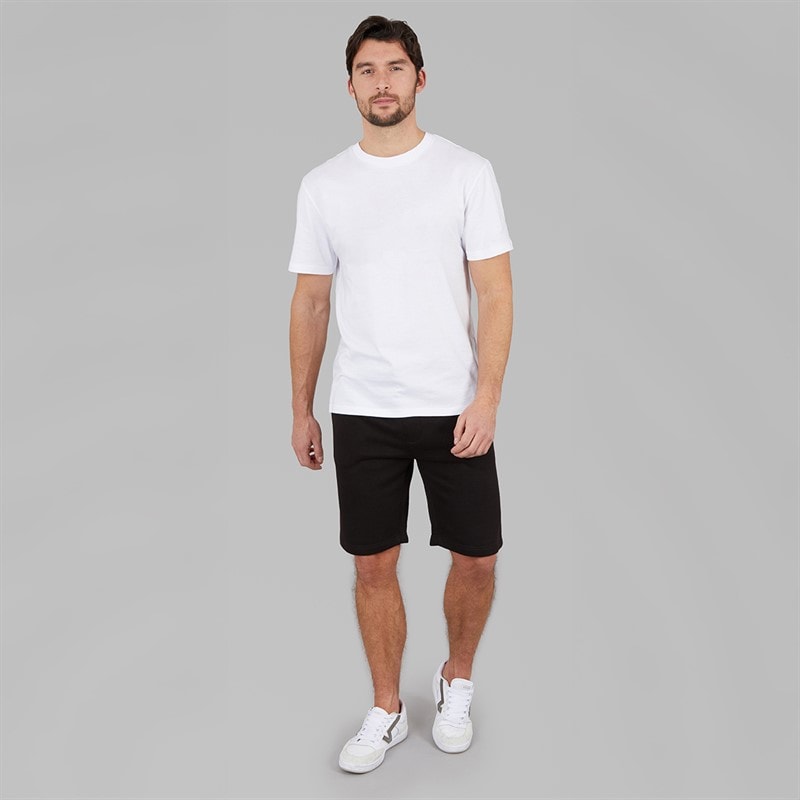 Kangaroo Poo Mens Fleece Shorts Black - Image 3