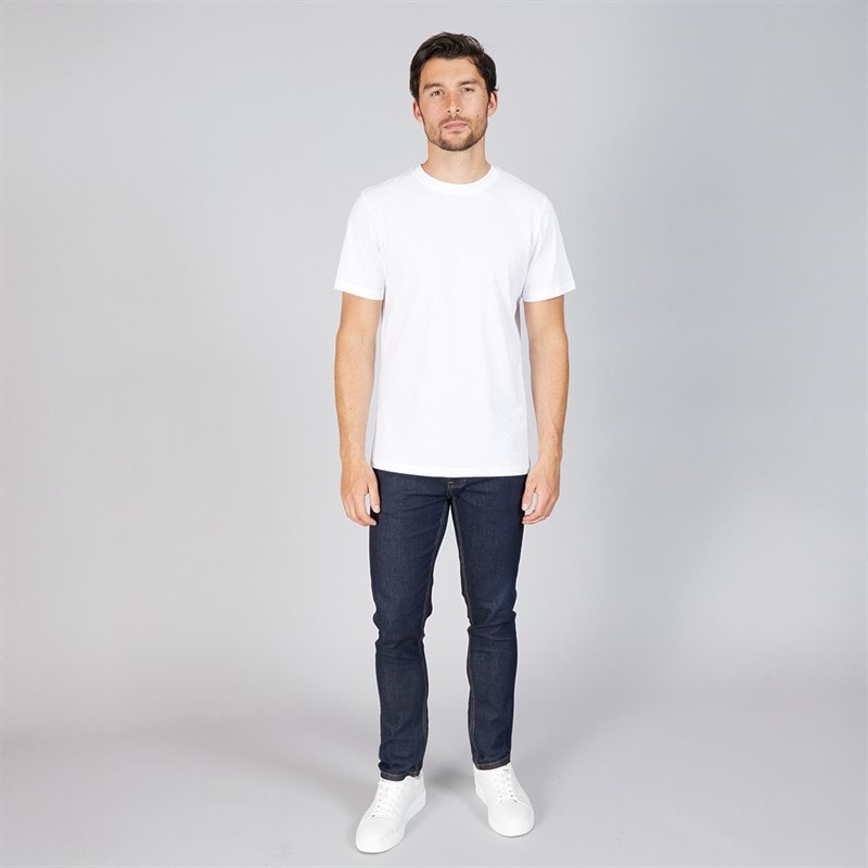 Kangaroo Poo Mens Three Pack T-Shirts White/Navy/Indigo - Image 2