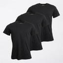 Kangaroo Poo Mens Three Pack T-Shirts Black