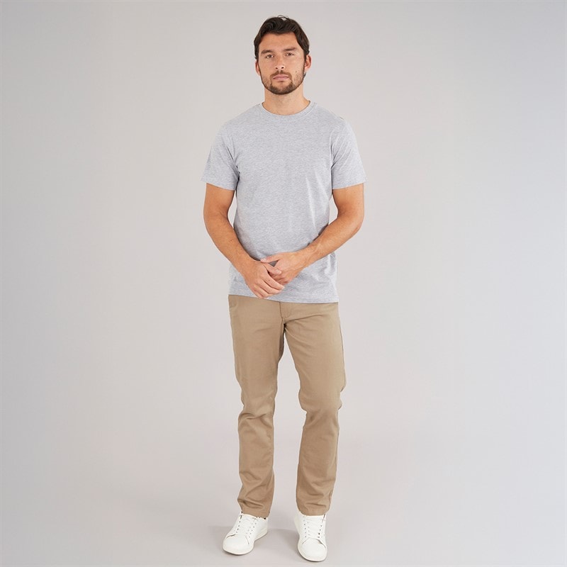 Kangaroo Poo Mens Three Pack T-Shirts Black/White/Grey Marl - Image 4