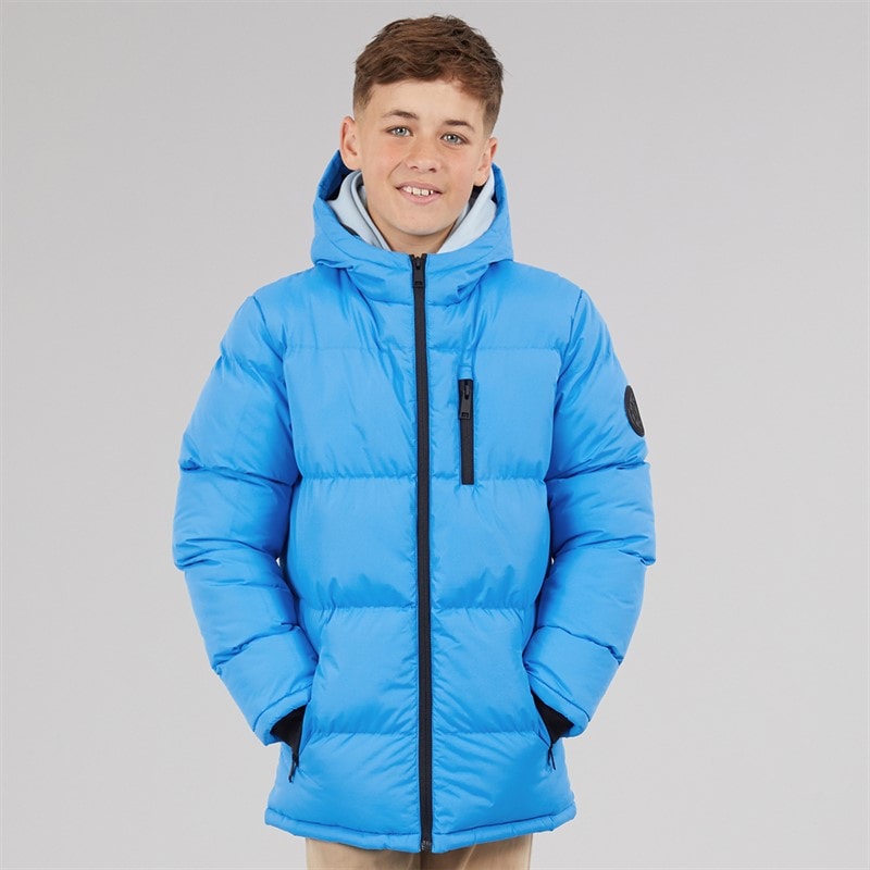 Kangaroo Poo Boys Padded Jacket Blue
