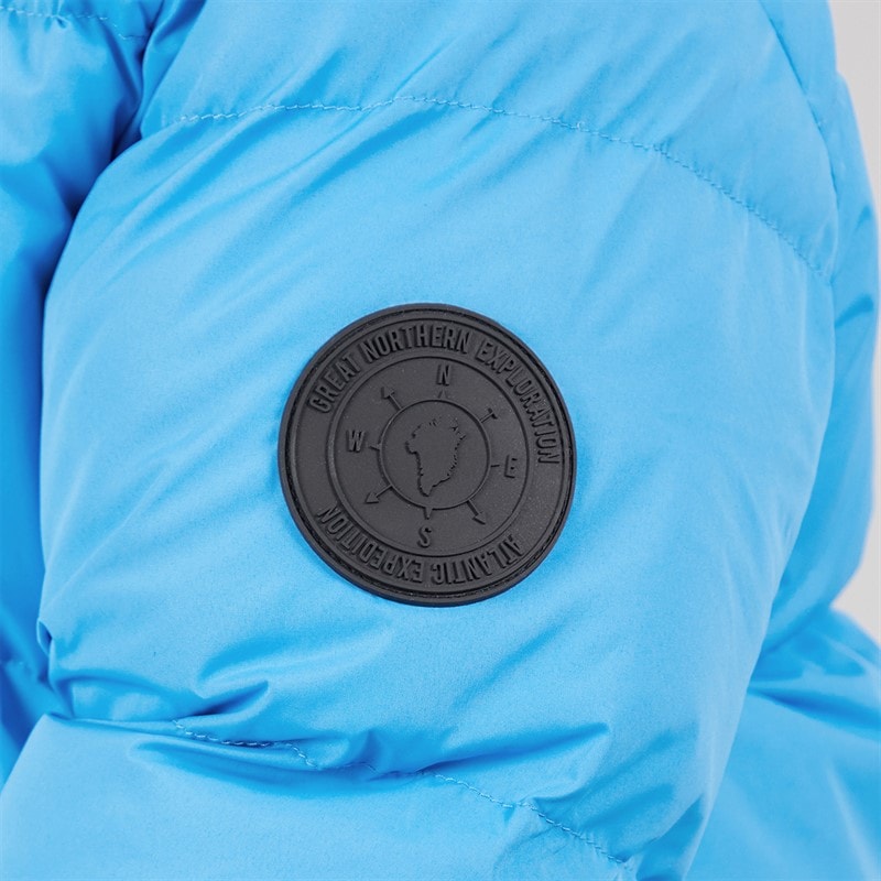 Kangaroo Poo Boys Padded Jacket Blue - Image 3