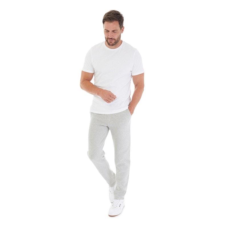 Kangaroo Poo Mens Three Pack Open Hem Joggers Black/Navy/Grey Marl - Image 5