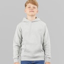 Kangaroo Poo Boys Hoodie Grey Marl