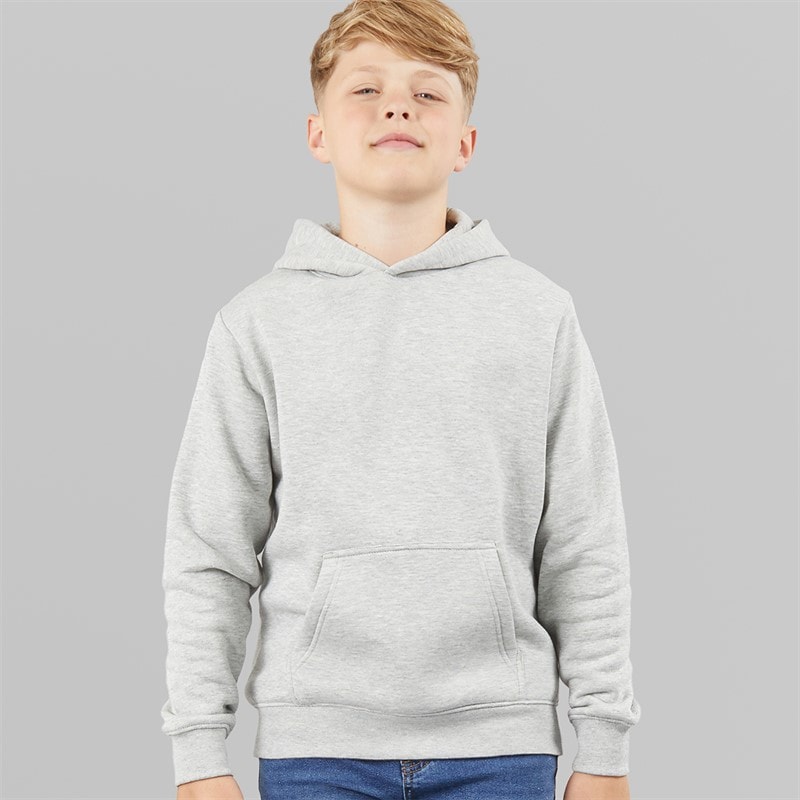 Kangaroo Poo Boys Hoodie Grey Marl