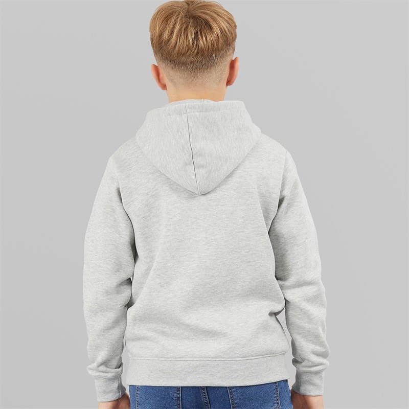 Kangaroo Poo Boys Hoodie Grey Marl - Image 2