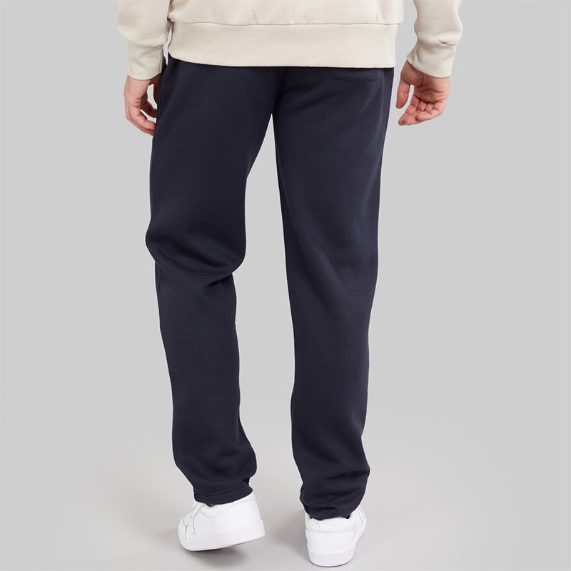 Kangaroo Poo Mens Open Hem Joggers Navy - Image 2
